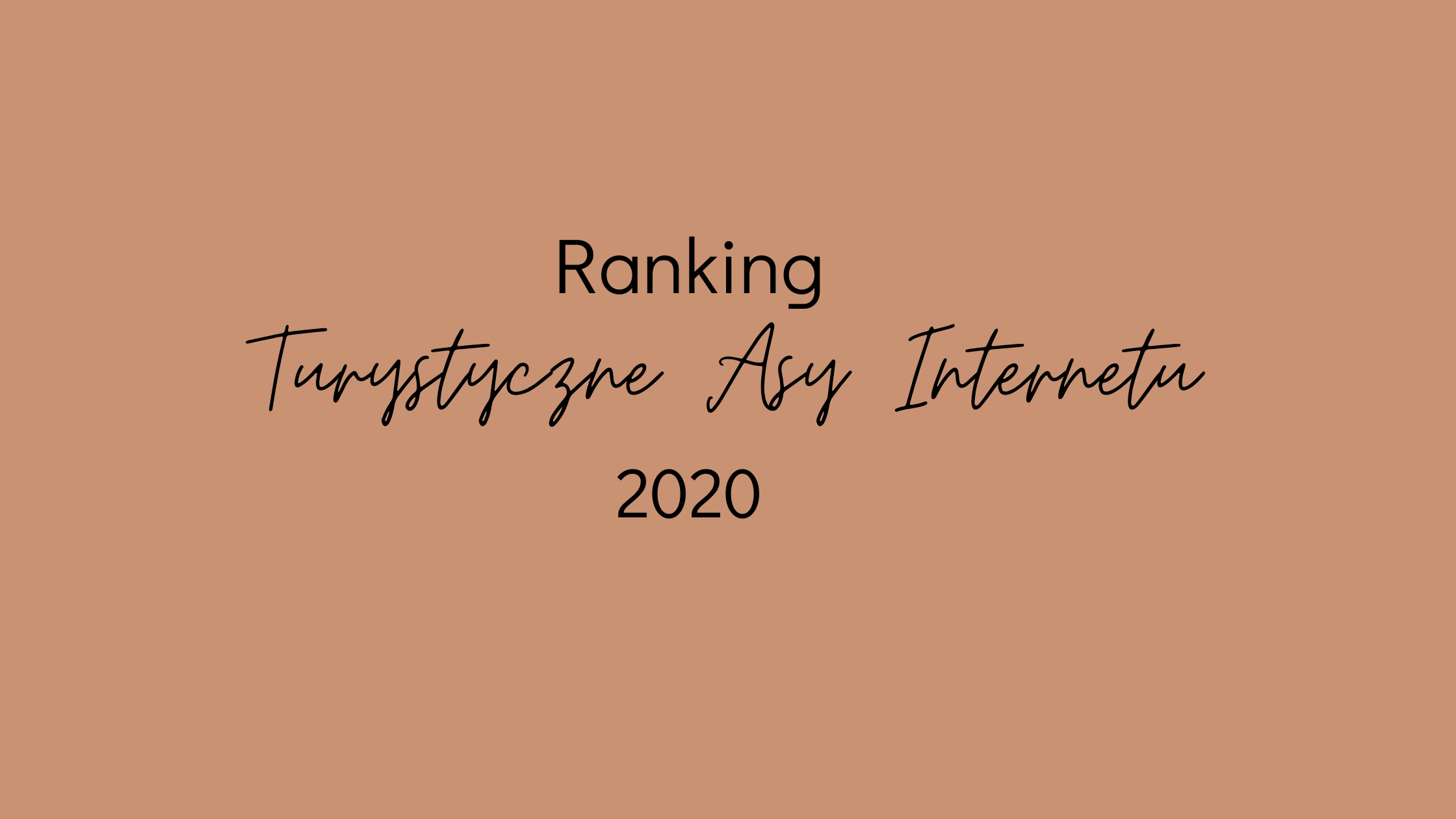 Turystyczne Asy Internetu 2020